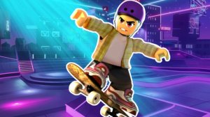 Гоняем на скейтах в Roblox !