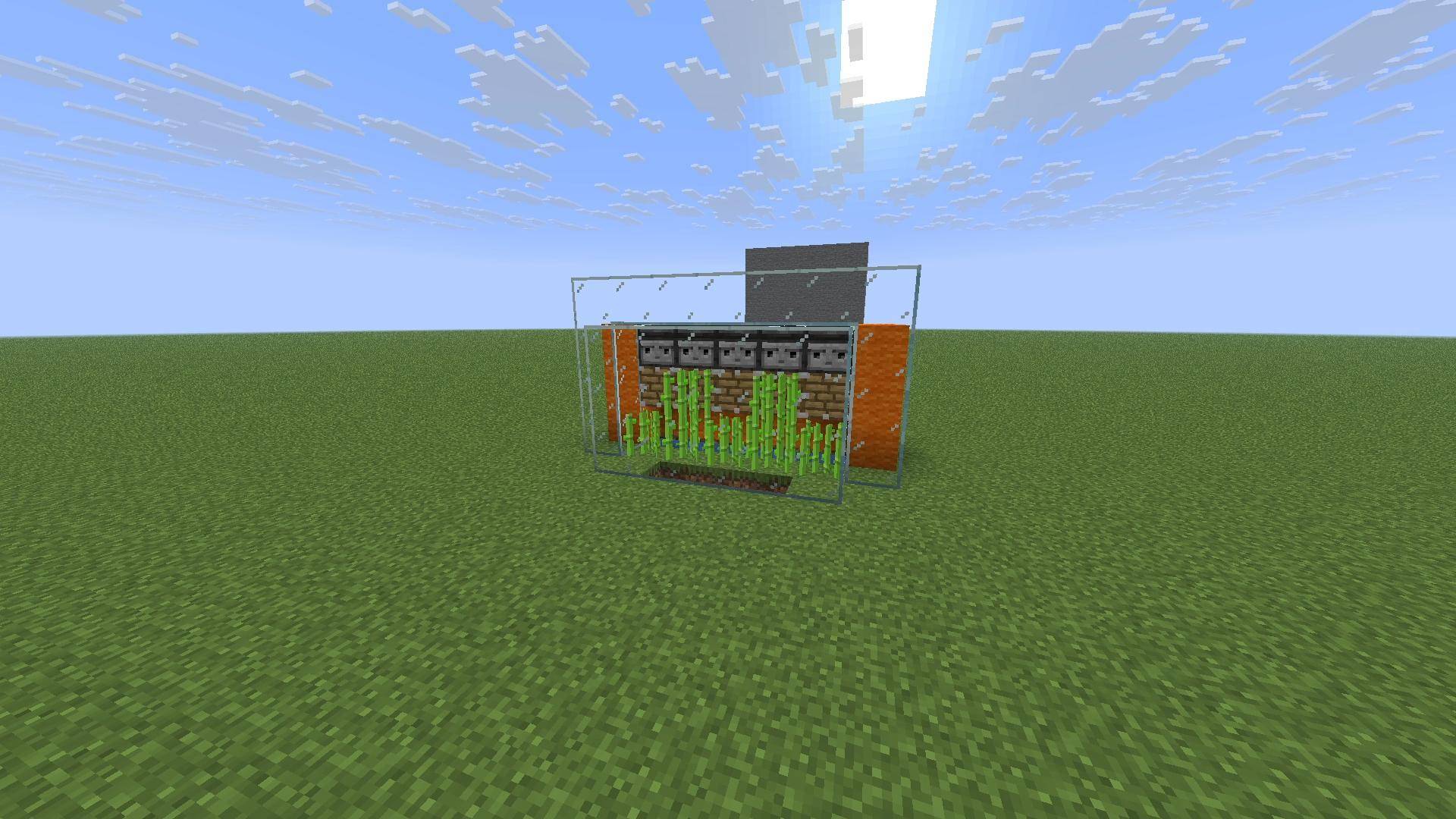 Простая автоферма тростника в Майнкрафт!