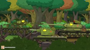 HomeAnimations – Мультики про танки  Одинокий герой： Как Т-34 стал мастером выживания !