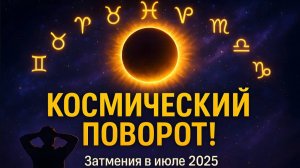 🔮 КОРИДОР ЗАТМЕНИЙ ИЮЛЯ 2025 — ДЕНЬГИ, ЛЮБОВЬ, КАРЬЕРА ПОД УДАРОМ?!