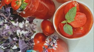 Супер помидорки! Помидоры в собственном соку!🍅🍅🍅