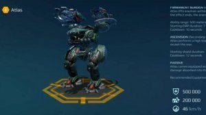 War Robots НОВЫЙ Титан Атлас создает ЧЕРНУЮ ДЫРУ – Геймплей.