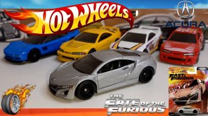 Custom Hot Wheels Premium 17 Acura NSX Fast & Furious