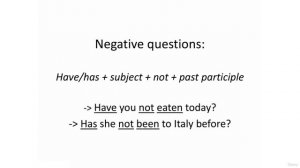22 - Present Perfect