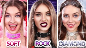Тим Тин : Brilliant Girl vs Soft Girl vs Rock Girl на Школьном Балу! Кто Будет Королевой Бала?