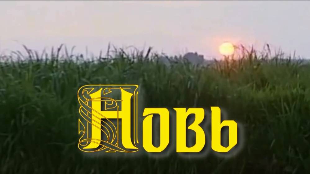 Новь. Стихи и монтаж - Е.Доставалов, генерация звука в ИИ - И.Латанов