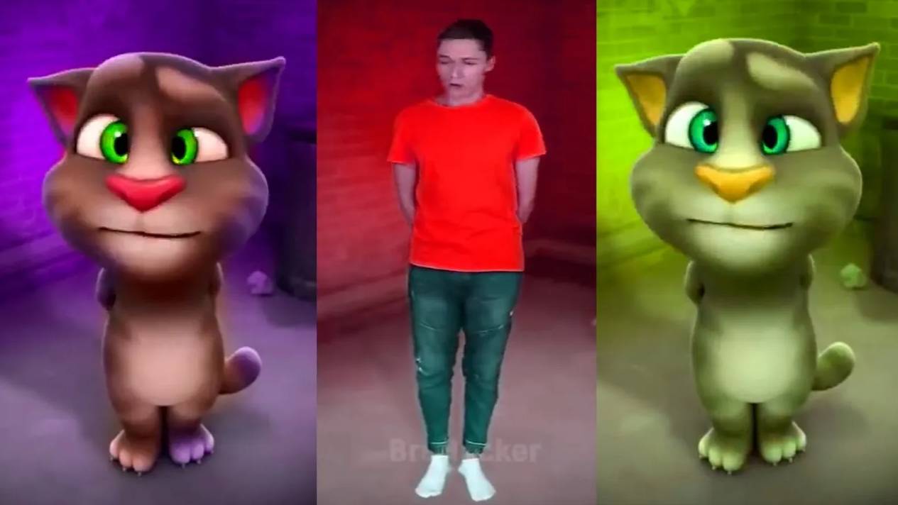 Говорящий Кот Том и Я - Попал в мобильную игру про Кота Тома смотреть онлайн