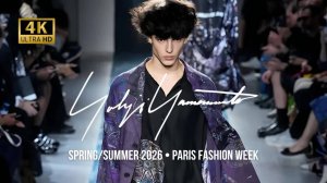 YOHJI YAMAMOTO | Spring/Summer 2026 | Paris Fashion Week
