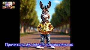 Ослик который много мечтал стать человеком. Но феи могут ошибаться.
