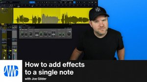 Studio One Pro 7: How to Add Effects to Single Note or Lyric