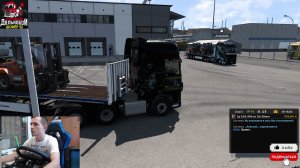 ETS2 Online - познакомьтесь с новым рулевым колесом Moza и извилистой трассой