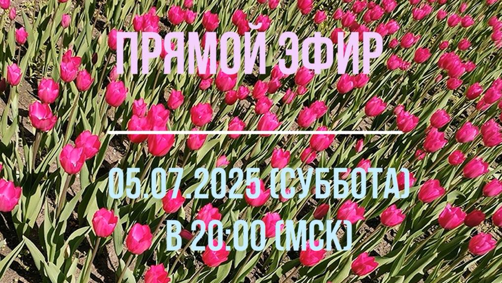 Анонс эфира 05.07.2025