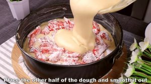 Самый лучший пирог с клубникой