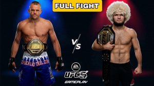 Хабиб Нурмагомедов против Чака Лидделла Полный бой - UFC 5