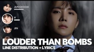 BTS - Louder than bombs (Line Distribution + Color Coded Lyrics)
