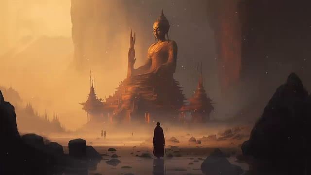 Покорение - Духовная успокаивающая музыка , Тибетская музыка для расслабления и отдыха
