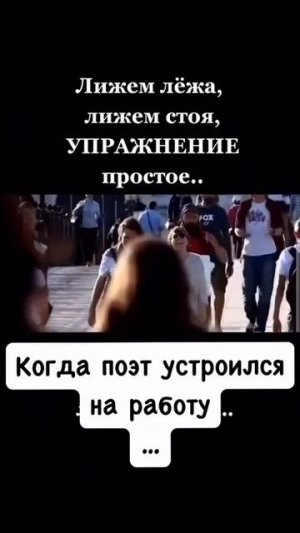 Лижем лёжа, лижем стоя... Поэт - это вам не шутки!🤣