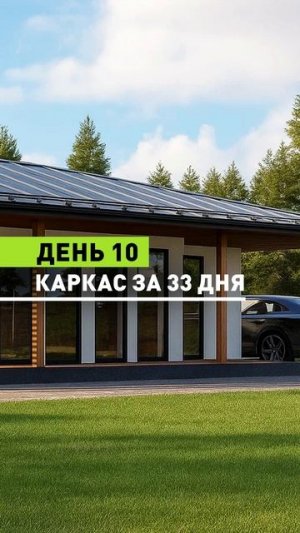 Каркас за 33 дня. День 10
