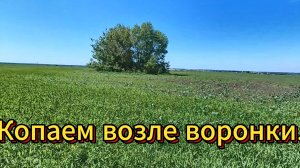 Копаем возле карстовой воронки