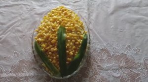 САЛАТ СО СЛАДКОЙ КУКУРУЗОЙ' НЕЖНЫЙ И ВКУСНЫЙ!