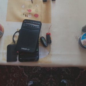 Четвертый заказ перевод радио на аккумулятор и bms плату от вейпа 22.02. 2025г.