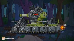 HomeAnimations – Мультики про танки  Таинственная Карта Морока + Засада - Мультики про танки