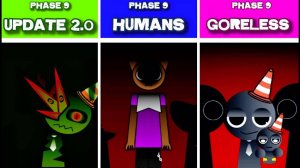 INCREDIBOX SPRUNKI PH9 🚫🩸 | HUMANS vs GORELESS vs UPDATE 2.0! ✨💯 ИДЕАЛЬНАЯ ВЕРСИЯ?