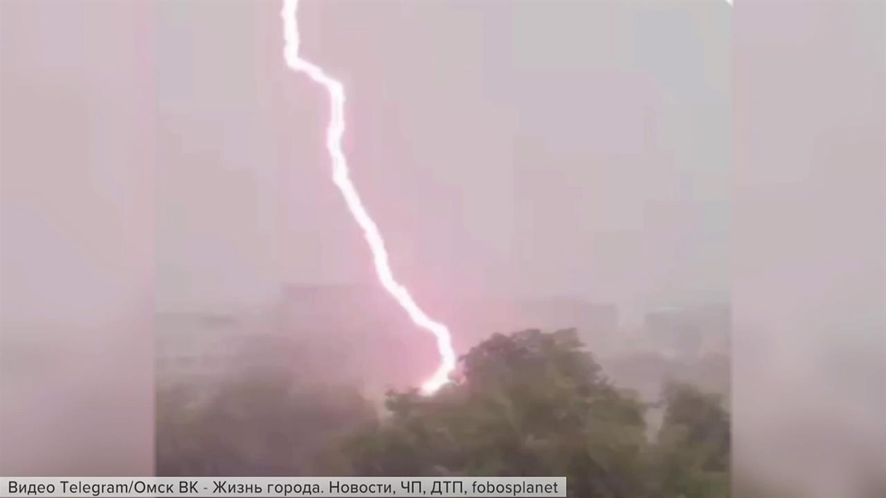 Мощный ураган пронесся по Сибири