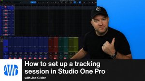 Studio One Pro 7: How to Setup Tracking Session from Scratch