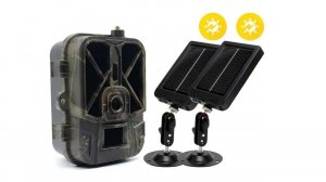 3G/4G 4К фотоловушка с 2 солнечными батареями Филин HC-940 LTE-Pro-Li-4K + SP-06
