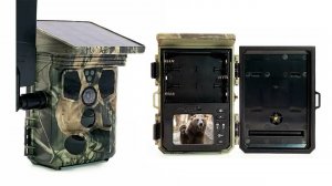 Уличная 2К 4G фотоловушка с солнечной панелью Филин HC-603 Pro для Android и iOS