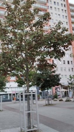 Утро на районе в Берлине, Германия