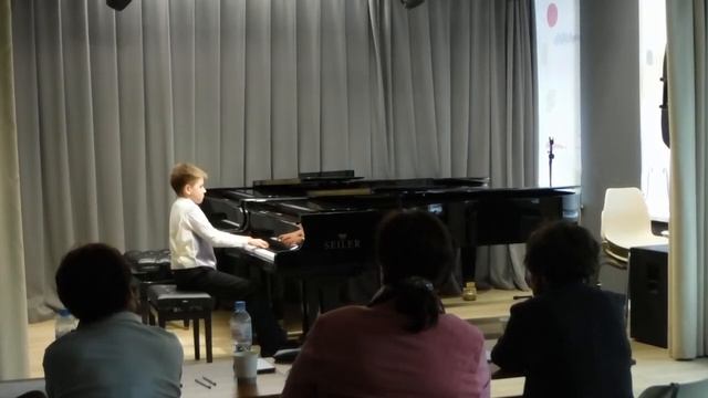 И.С.Бах, Аллеманда из Партиты №1, Си бемоль мажор, BWV 825