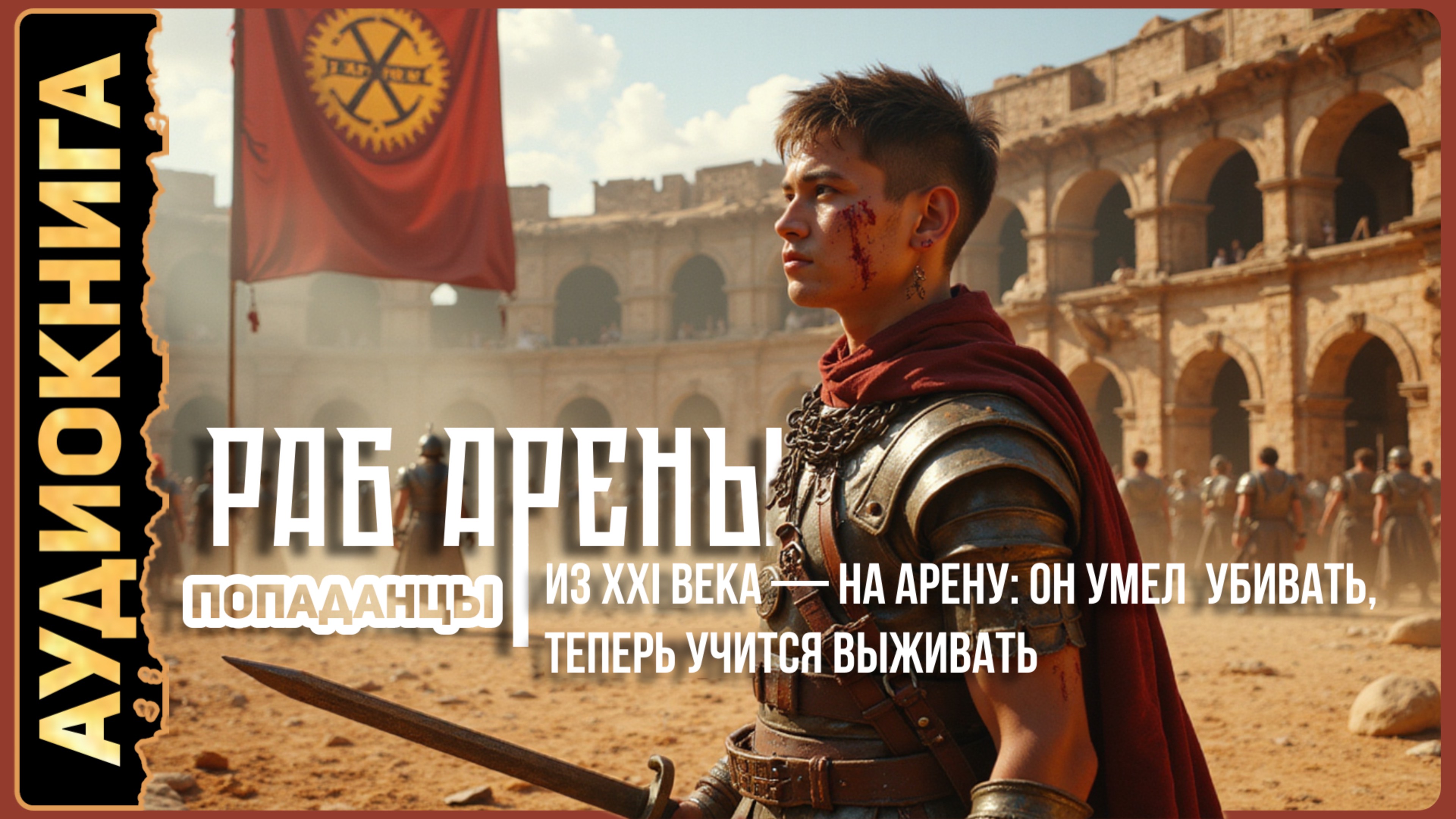 Аудио книга. Раб арены.