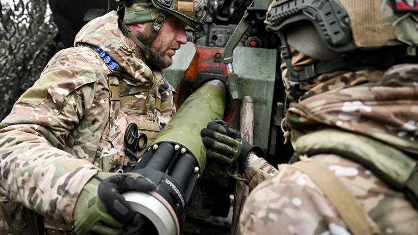 Минобороны опубликовало кадры уничтожения украинской САУ в ДНР