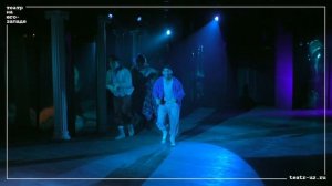 Укрощение строптивой, режиссер В.Белякович. Катарина - В.Саркисова, Петруччо- М.Белякович