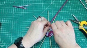 плетение круглого донышка