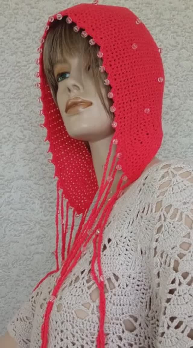 Летний чепец-капор из хлопка. "ЭСМЕРАЛЬДА" смотреть онлайн