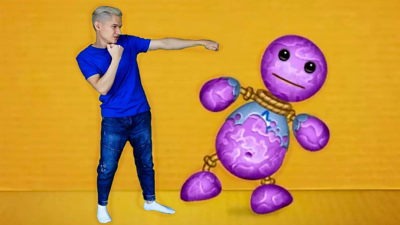 Я в Игре Kick the Buddy в Реальной Жизни №17 смотреть онлайн