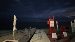 Вечерняя прогулка по набережной Сочи. Июль 2025
