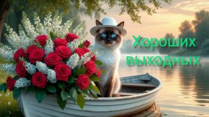 Хороших выходных 05-07-2025 #жизнь инвалида #общение #поговорим #кошка Ладушка