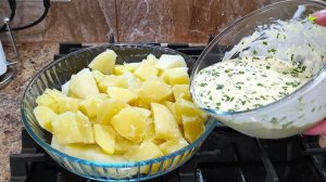 КАРТОШКУ НЕ ЖАРЬТЕ! С Этой Заправкой Изумительно ВКУСНО! Быстро и Просто