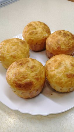 Нежные и воздушные сырные ПП кексы