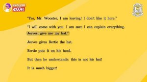 A Simple Story in English Level 1 🍽️  Jeeves and Wooster  Audiobook in English 🎧