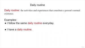 87 - Routine