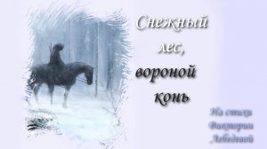 Снежный лес, вороной конь (Песня)