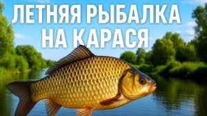 Летняя рыбалка на карася: что делать, чтобы не уйти с пустыми руками?
