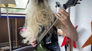 CRYPTA - One Take Guitar Playthrough  Kali  - By Sonia Anubis
