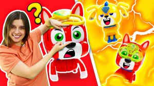 Игрушки из мультфильма Мегащенки пускали мыльные пузыри и стали карликами! Герои щенки ждут помощи!