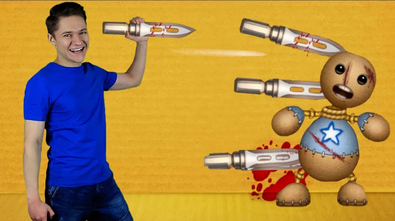 Я в Игре Kick the Buddy в Реальной Жизни №13 Анти Стресс смотреть онлайн